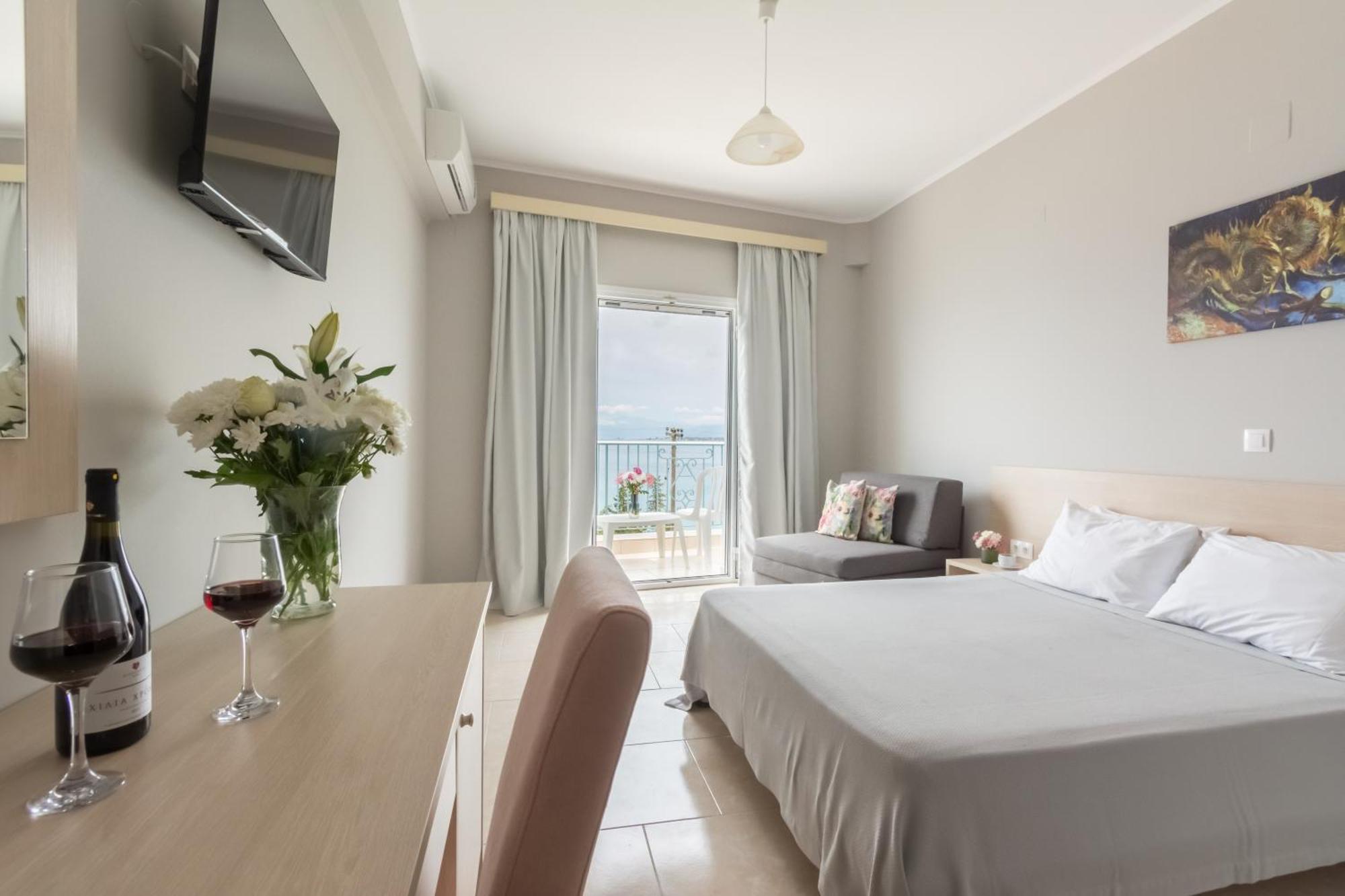 Corfu Aquamarine Aparthotel Notos Ngoại thất bức ảnh